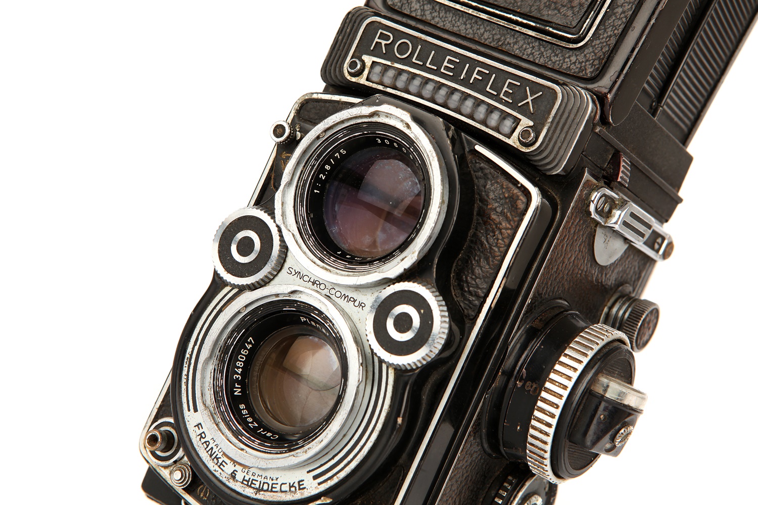 Lot 1284 - A Rollei Rolleiflex 3.5F TLR Camera,