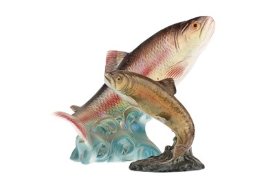 Lot 826 - A Beswick Leaping Trout Model