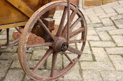 Lot 898 - A 19th Century Wooden Hand-Cart