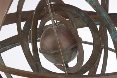 Lot 726 - A Large Copernican Armillary Sphere