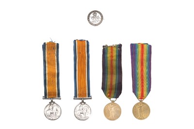 Lot 849 - Two Pairs of World War I Medals