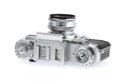 Lot 134 - A Contax IIIa Rangefinder Camera