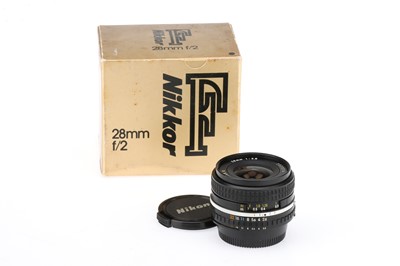 Lot 508 - A Nikon Series E 28mm f/2.8 Lens