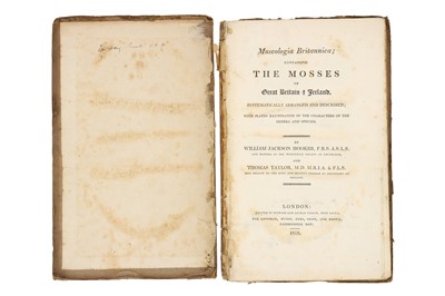 Lot 391 - Hooker, The Mosses of Great Britain, Signed Copy
