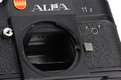 Lot 166 - A Pignons Alpa 11z Half-Frame SLR Camera