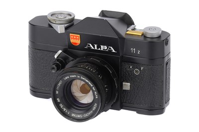 Lot 166 - A Pignons Alpa 11z Half-Frame SLR Camera