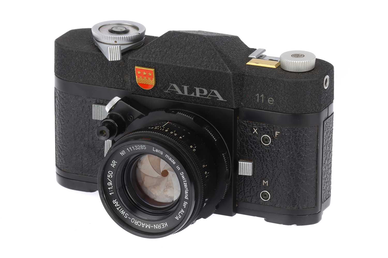 Lot 165 - A Pignons Alpa 11e SLR Camera,