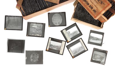 Lot 630 - Vintage Glass Lantern Slides