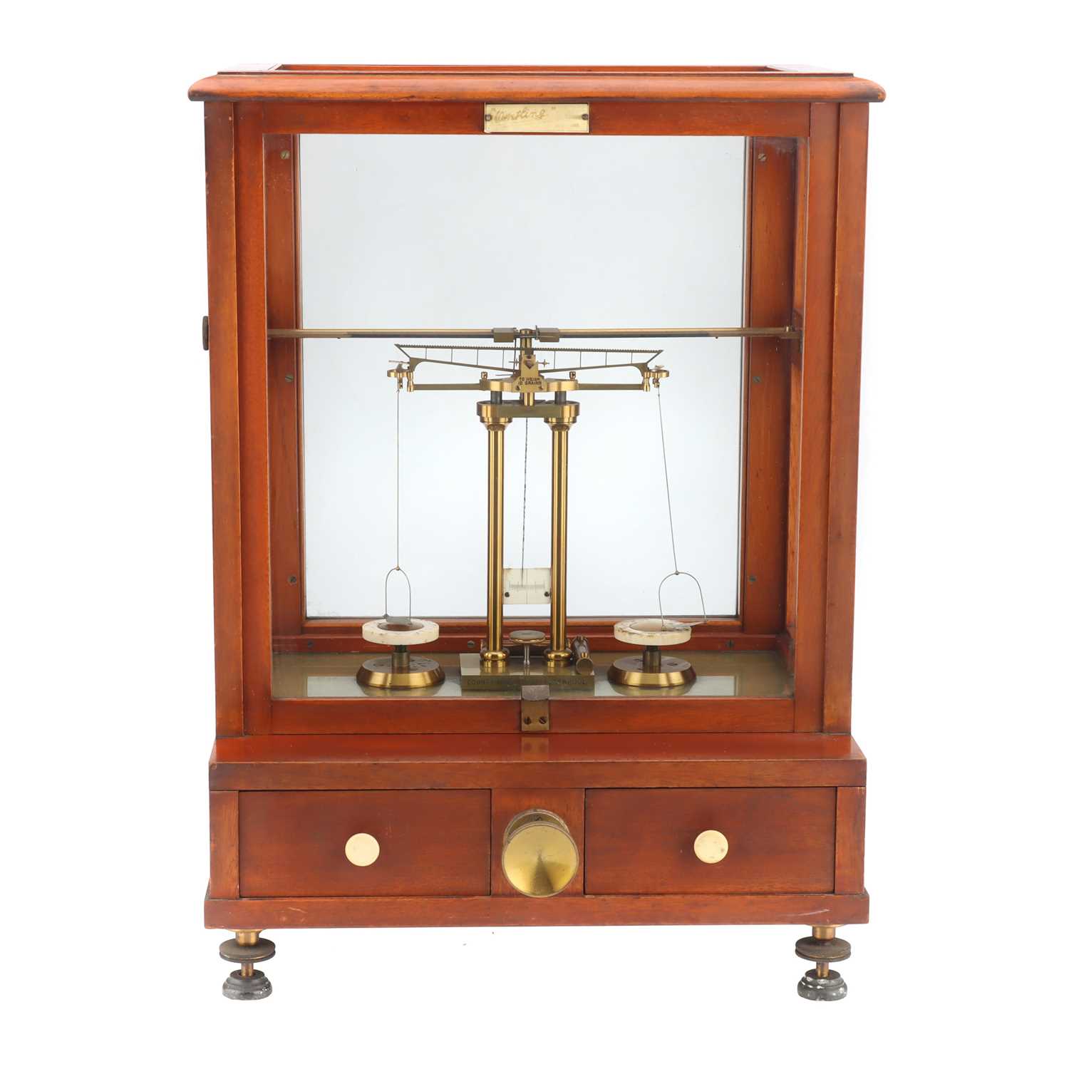 Lot 689 - A Fine Victorian Standard Analytical Balance