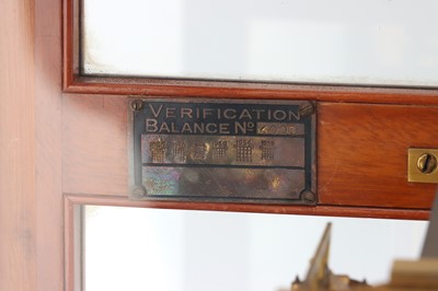 Lot 689 - A Fine Victorian Standard Analytical Balance