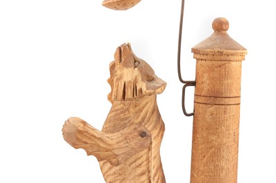 Lot 411 - A Wooden Toy Showering Bear