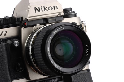 Lot 157 - A Nikon F3T Titanium SLR Camera