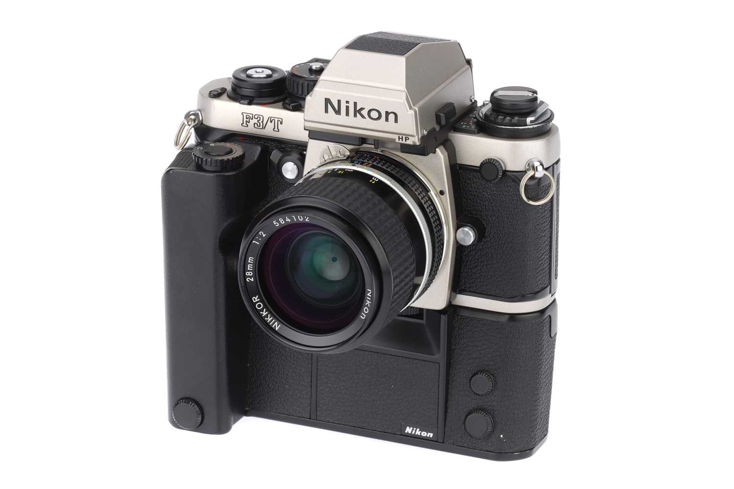 Lot 157 - A Nikon F3T Titanium SLR Camera,