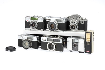 Lot 286 - A Selection of Half Frame 35mm Cameras