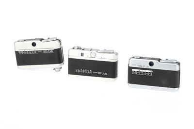 Lot 290 - Three Canon Demi Half Frame 35mm Cameras