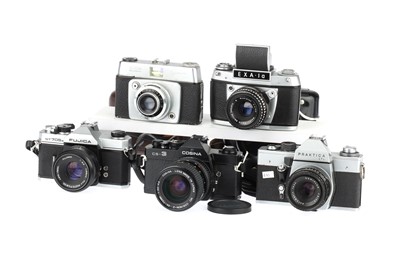 Lot 239 - A Mixed Selection of 35mm Cameras