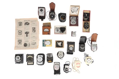 Lot 578 - A Mixed Selection of Photographic Light Meters