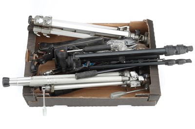 Lot 580 - A Selection of Tripods & Camera Supports