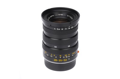 Lot 63 - A Leitz Tri-Elmar-M ASPH. f/4 28-35-50mm Lens