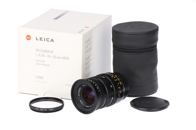 Lot 63 - A Leitz Tri-Elmar-M ASPH. f/4 28-35-50mm Lens