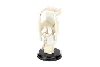 Lot 138 - MAISON AUZOUX (att) An Anatomical Model of the Human Larynx