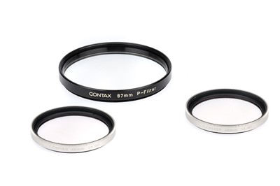 Lot 645 - Three Contax Circular Filters