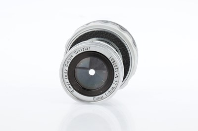 Lot 32 - A Leitz Wetzlar Elmar f/4 90mm Collapsible Lens