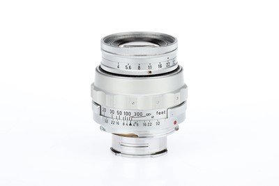 Lot 32 - A Leitz Wetzlar Elmar f/4 90mm Collapsible Lens