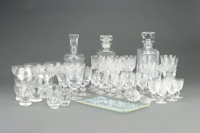 Lot 828 - A Large Group of Glass & Lead Crystal