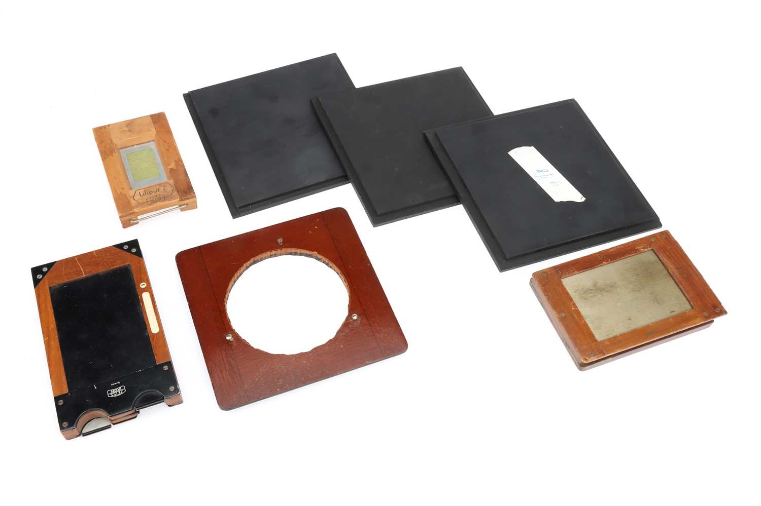 Lot 573 - A Group of Photographic Plate Holders and Boards