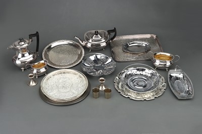 Lot 838 - A Group of Silver Plated Wares