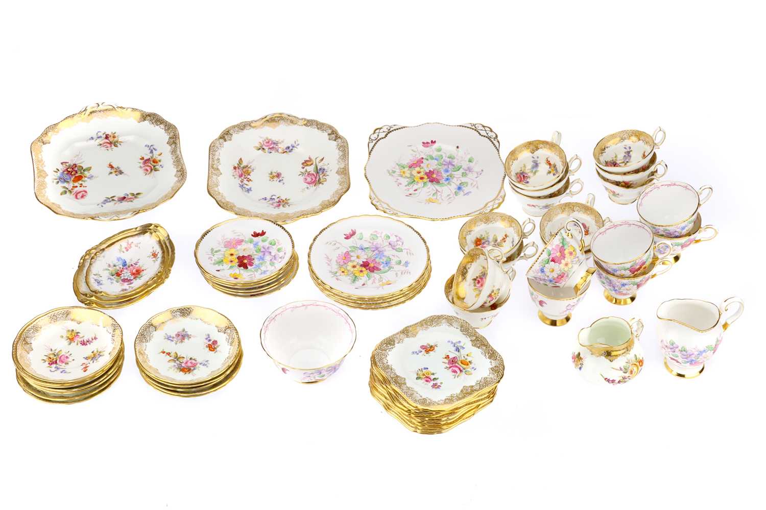 Lot 834 - A Hammersley 12 Setting Set of Tea Ware