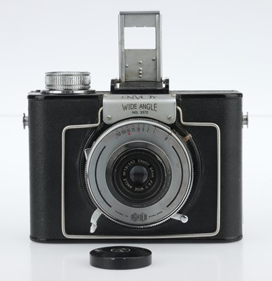 Lot 340 - An Agifold Envoy Wide Angle 6 x 8cm Camera