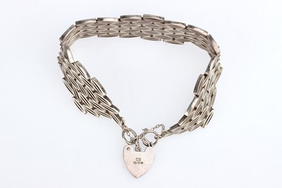 Lot 14 - A Silver Multi-link Bracelet