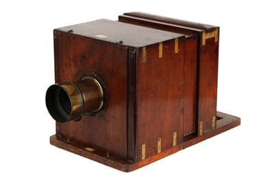 Lot 1309 - A T. Ottewill & Co. Sliding Box 8x8" Wet Plate Camera