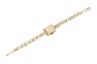 Lot 64 - A 9 ct Gold Lady's Rotary 21 Jewels Wristwatch