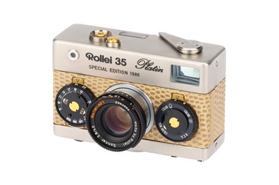 Lot 180 - A Rollei 35 Platin Special Edition Compact Camera