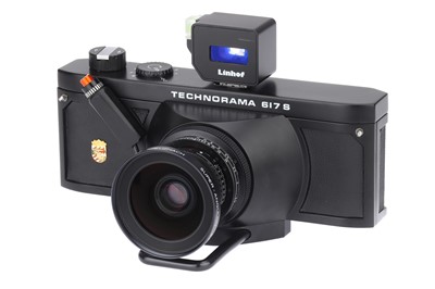 Lot 219 - A Linhof Technorama 617S Medium Format Panoramic Camera