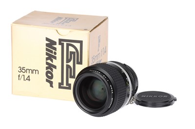 Lot 160 - A Nikon Nikkor Ais f/1.4 35mm Lens