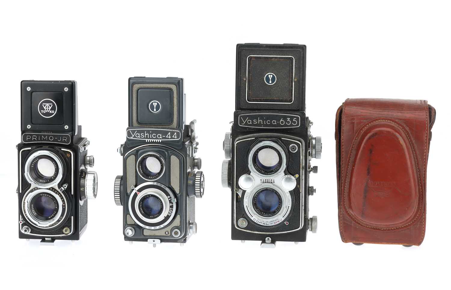 Lot 342 - Three Japanese TLR Cameras