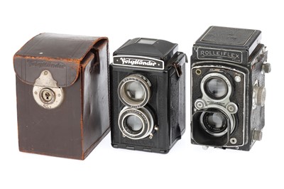 Lot 343 - A Rolleiflex Automat Model 1 TLR Camera