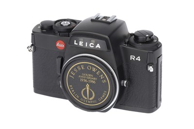 Lot 71 - A Leica R4 'Jesse Owens' Golden Anniversary Camera