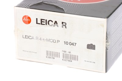 Lot 70 - A Leica R4s Factory Sealed SLR Body