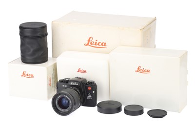 Lot 72 - A Leica R-E Olympische Spiele '92 Limited Edition SLR Camera Set