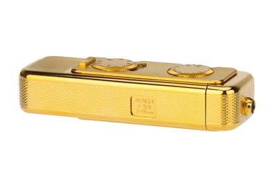 Lot 247 - A Minox AX Gold Sub-Miniature Camera