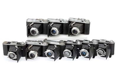 Lot 417 - A Large Selection of Voigtlander Folding Cameras