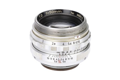 Lot 122 - A Steinheil Munchen Quinon f/2 50mm Lens