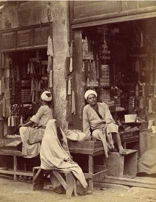 Lot 99 - EMILE BECHARD and another, Orientalist Photographs
