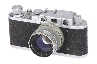 Lot 106 - A Krasnogorsk FED Zorki Rangefinder Camera