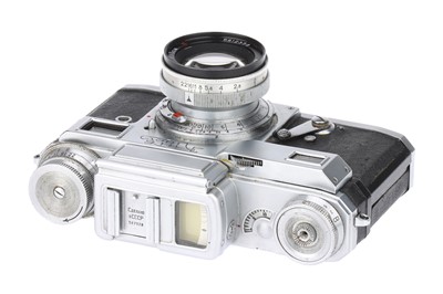 Lot 151 - A Zavod Arsenal Kiev IIIA 'Ukrainian' Rangefinder Camera